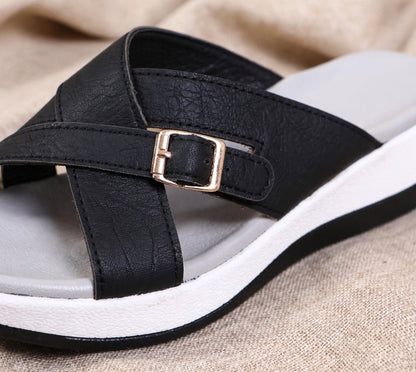 Sandales Confortables à Brides Croisées