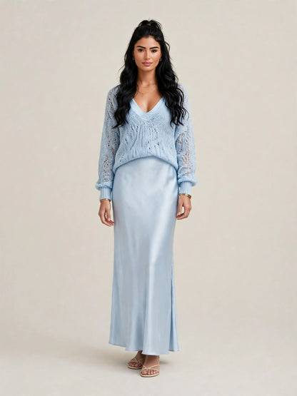 Robe & Pull Satinée Chic
