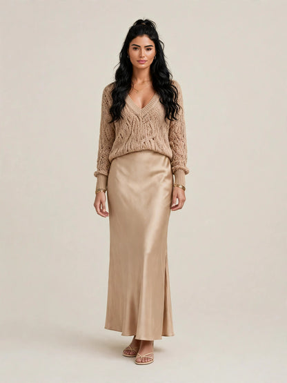 Robe & Pull Satinée Chic