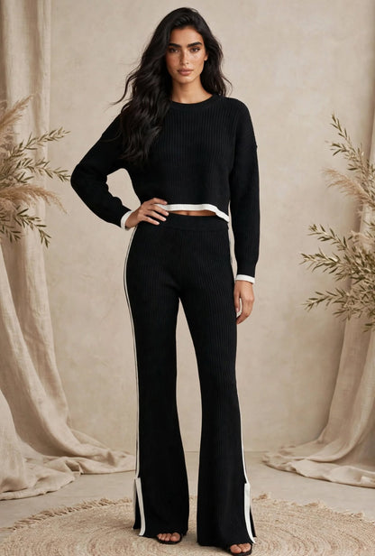 Ensemble Pull et Pantalon Évasé
