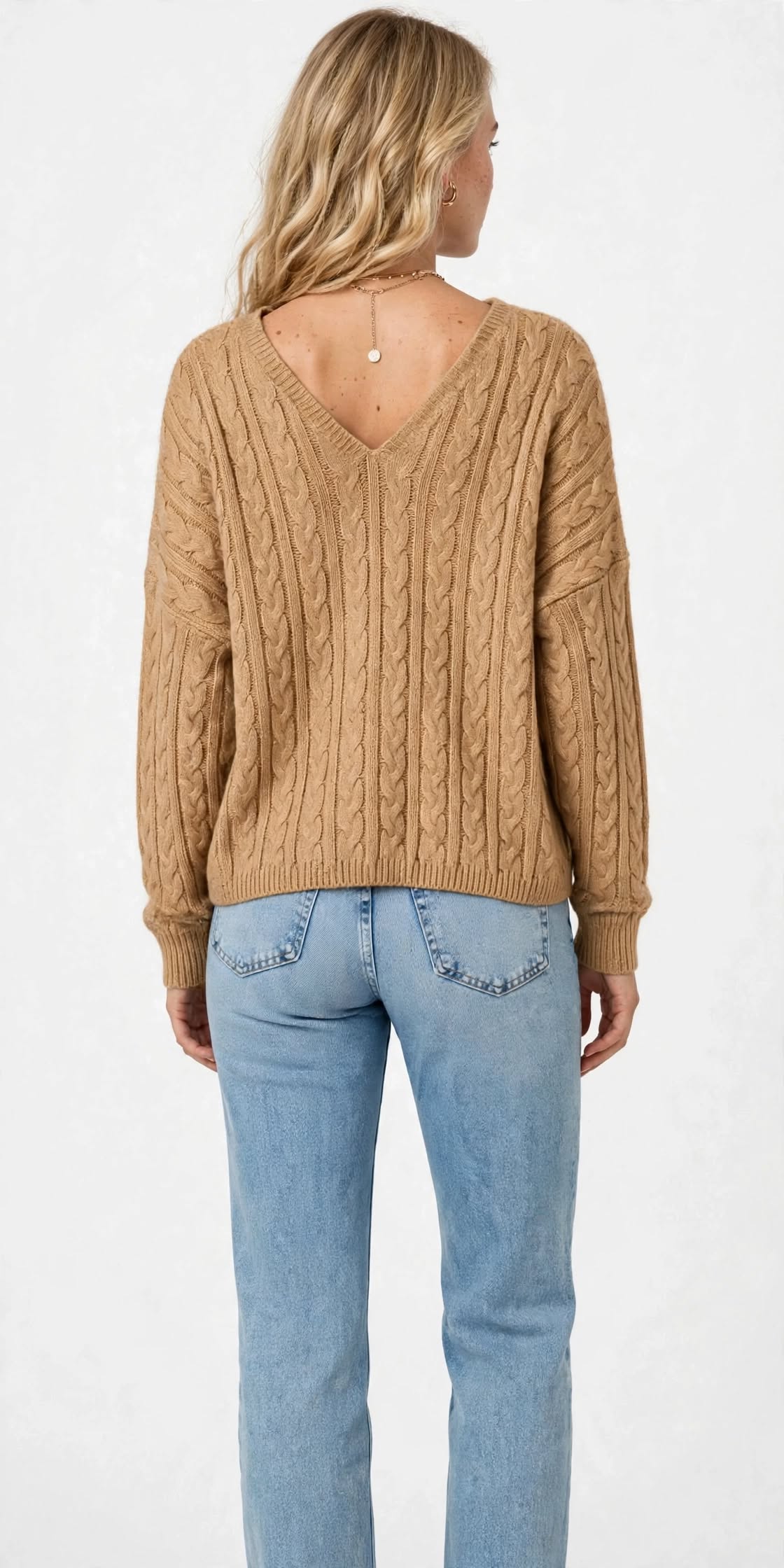 Pull à Capuche en Maille Texturée