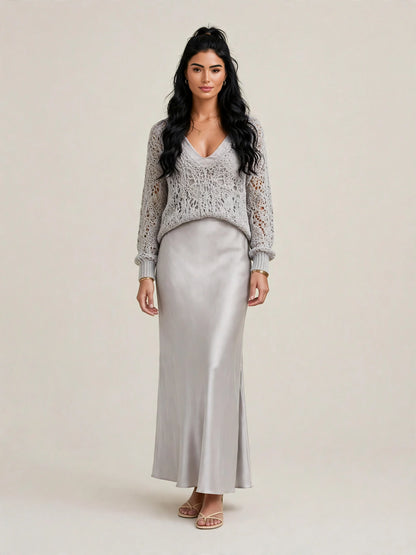 Robe & Pull Satinée Chic