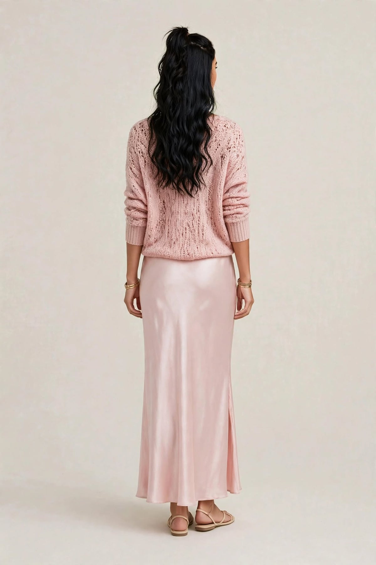 Robe & Pull Satinée Chic