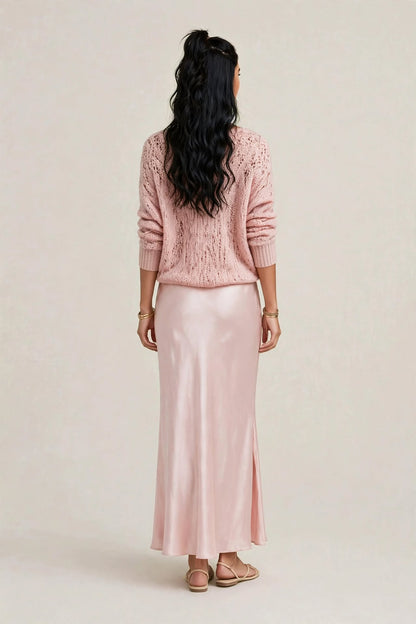 Robe & Pull Satinée Chic